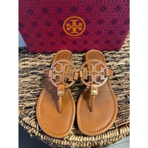 Pre-loved Size 8 Tory Burch MILLER SANDAL, LEATHER